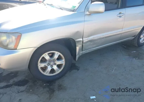 2003 Toyota Highlander V6 из США, поврежденный, VIN JTEGF21A730081109